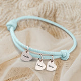 Freunde - Individuelles Lederarmband