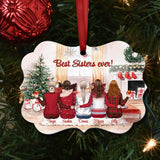 Beste Schwestern - Familien-Baumschmuck