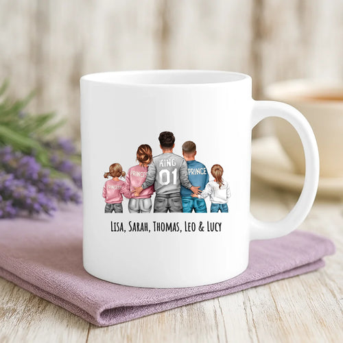 Personalisierte Tasse mit Druck zum Vatertag für Papa – Nur Papa – Motiv 2