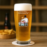 Personalisiertes Geschenk - Pilsglas 400ml - mit persönlichem Aufdruck
