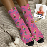 Socken mit eigenen Fotos für Papa zum Vatertag 35-46 individuell gedruckt von Love & Faith