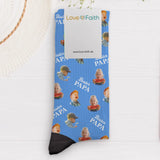 Socken mit eigenen Fotos für Papa zum Vatertag 35-38 individuell gedruckt von Love & Faith