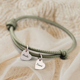 Freunde - Individuelles Lederarmband
