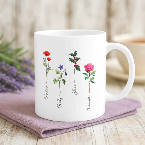 Personalisierte Tasse Omas Garten mit Foto für Oma & Opa – Motiv 2