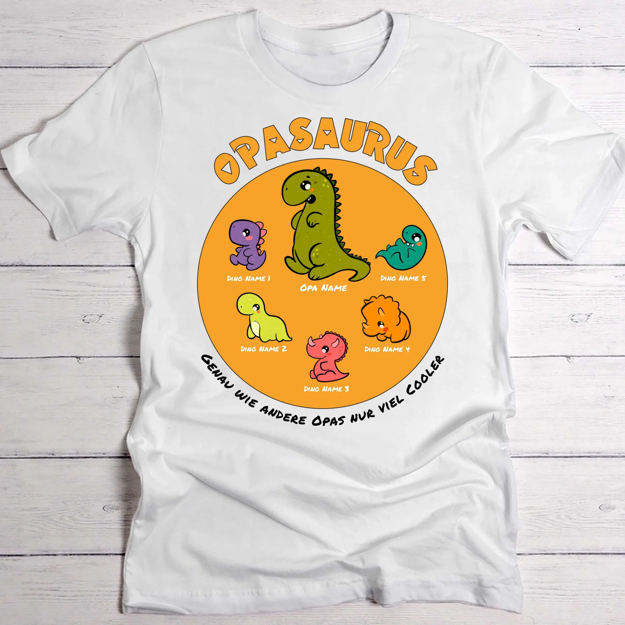 OPASAURUS - Großeltern-T-Shirt