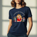 Shirt navy Frau