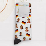 Socken mit eigenen Fotos für Papa zum Vatertag 43-46 individuell gedruckt von Love & Faith