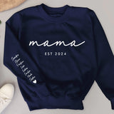 Personalisierter Sweater mit Namen für Mama – Beste Mama – Motiv 18