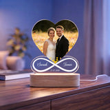 Personalisiertes LED Nachtlicht mit Foto für Paare – Wir Zwei – Motiv 3