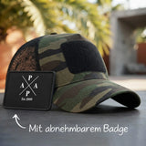 Personalisiertes Cap mit modernem Design und Namen der Kinder Papa – Motiv 15