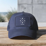 Personalisiertes Cap mit modernem Design und Namen der Kinder Papa – Motiv 17