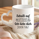 Personalisierte Tasse Jeden Tag mit Foto für Mama & Papa – Motiv 6