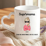 Personalisierte Tasse mit Druck für Mama – Mama ist die Beste – Motiv 6