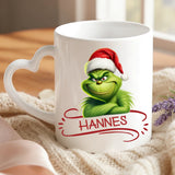 Personalisierte Tasse Weihnachtsmuffel mit Druck für beste Freunde – Motiv 6