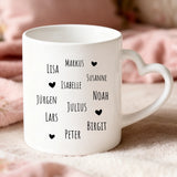 Personalisierte Tasse Ich habe zwei Titel mit Foto für Mama & Papa – Motiv 5