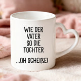 Personalisierte Tasse Wie der Vater... mit Foto für Mama & Papa – Motiv 5