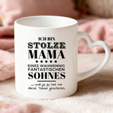 Personalisierte Tasse Stolze Mama mit Foto für Mama & Papa – Motiv 2