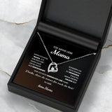 Personalisierte Kette Liebe Mama mit Druck für Mama & Papa – Motiv 3