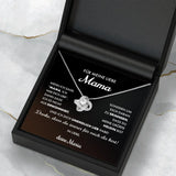 Personalisierte Kette Liebe Mama mit Druck für Mama & Papa – Motiv 9