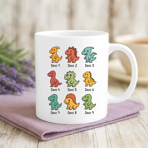 Weiße Tasse mit personalisiertem Spruch und Namen – individuelle Geschenkidee von Love & Faith