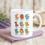 Weiße Tasse mit personalisiertem Spruch und Namen – individuelle Geschenkidee von Love & Faith