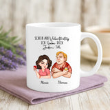 Personalisierte Tasse mit Druck zum Valentinstag für Paare – Immer