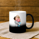 Personalisierte Tasse mit Druck für Paare Ich behalte Dich – Motiv 8