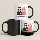 Personalisierte Tasse Gewonnen mit Foto für Paare – Motiv 7