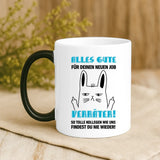 Personalisierte Tasse Verräter mit Foto für beste Freunde – Motiv 9