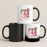 Personalisierte Tasse Wenigstens mit Foto für Mama & Papa – Motiv 7
