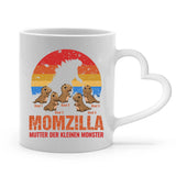 Personalisierte Tasse Momzilla mit Foto für Mama & Papa – Motiv 2
