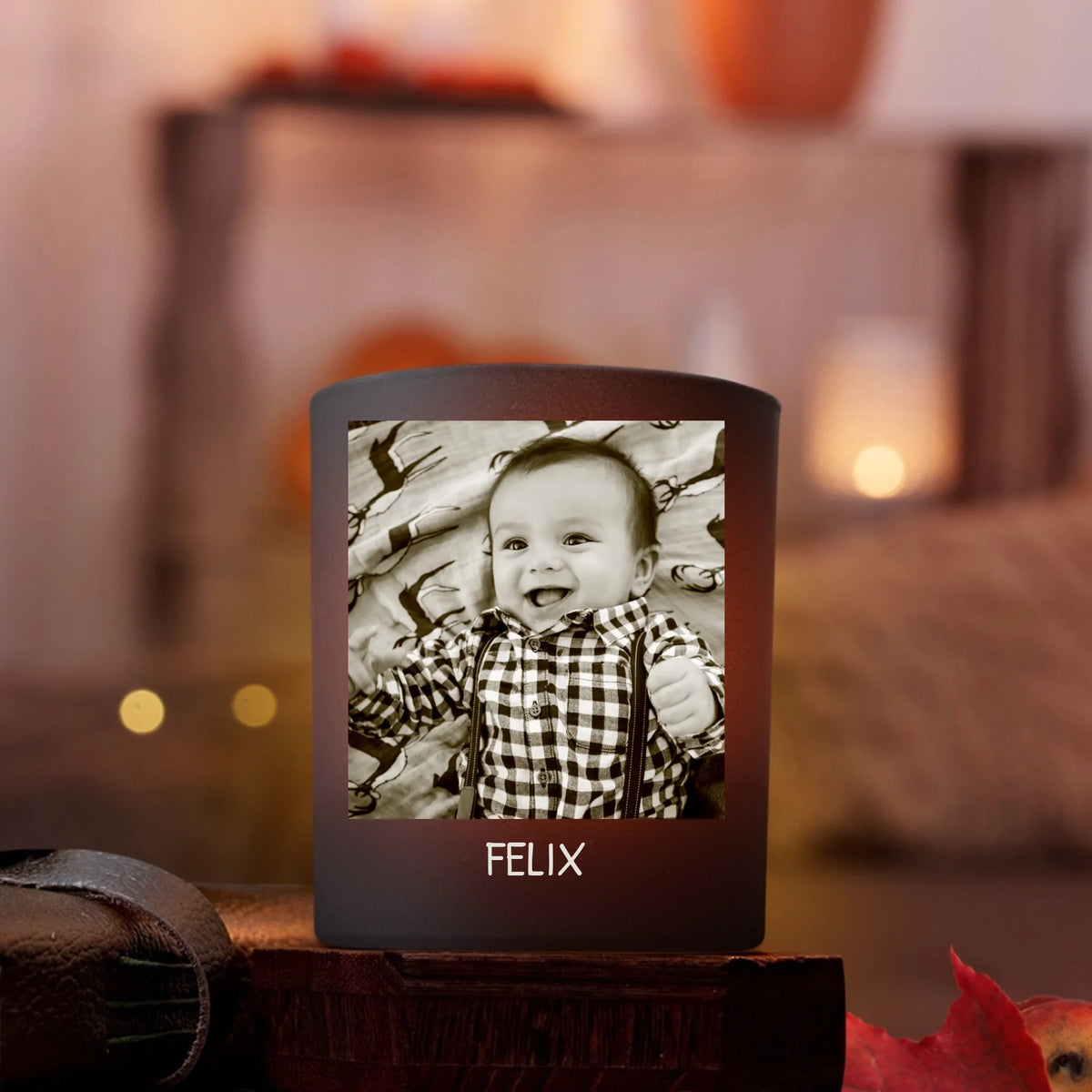 Personalisiertes Premium Teelicht Mein Papa mit Gravur für Mama & Papa