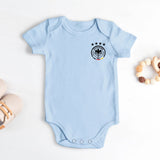 Personalisierter Babybody mit Namen für Fußball-Fans – Fußballfieber – Motiv 4