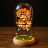 Personalisierte Goldene Rose mit Druck zum Muttertag für Mama – Zum Muttertag – Motiv 8