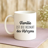 Personalisierte zweifarbige Tasse mit Namen für die Familie – Jeden Tag – Motiv 17
