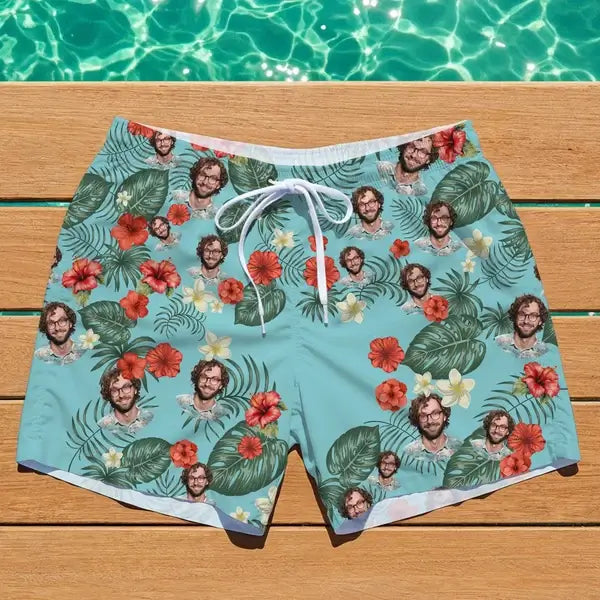 Badeshorts personalisiert mit Foto
