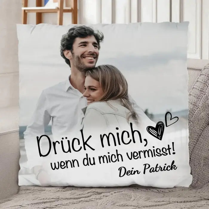 Paar Kissen personalisiert