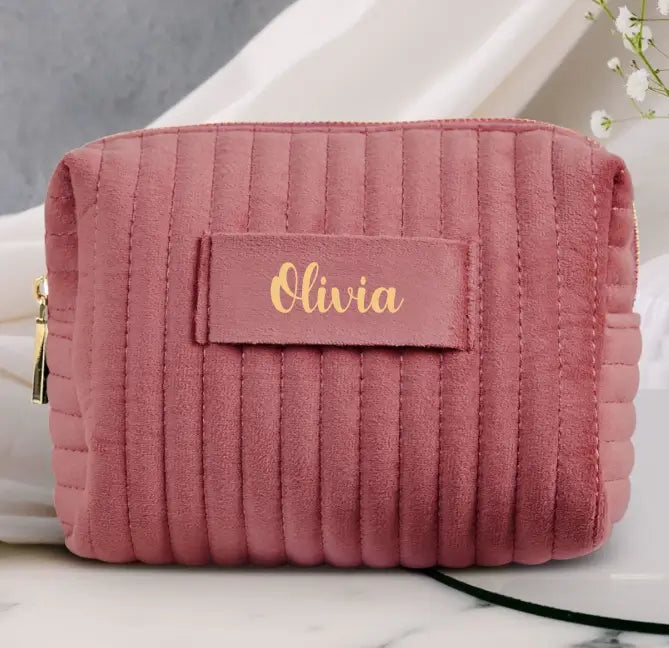 Personalisierte Kosmetiktasche mit Name