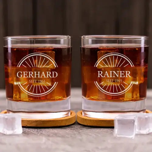 Personalisiertes Whiskeyglas