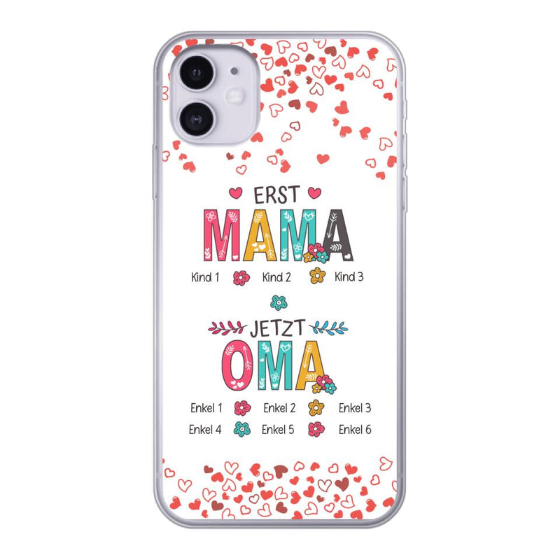 Erst Mama, jetzt Oma - Großeltern-Handyhülle