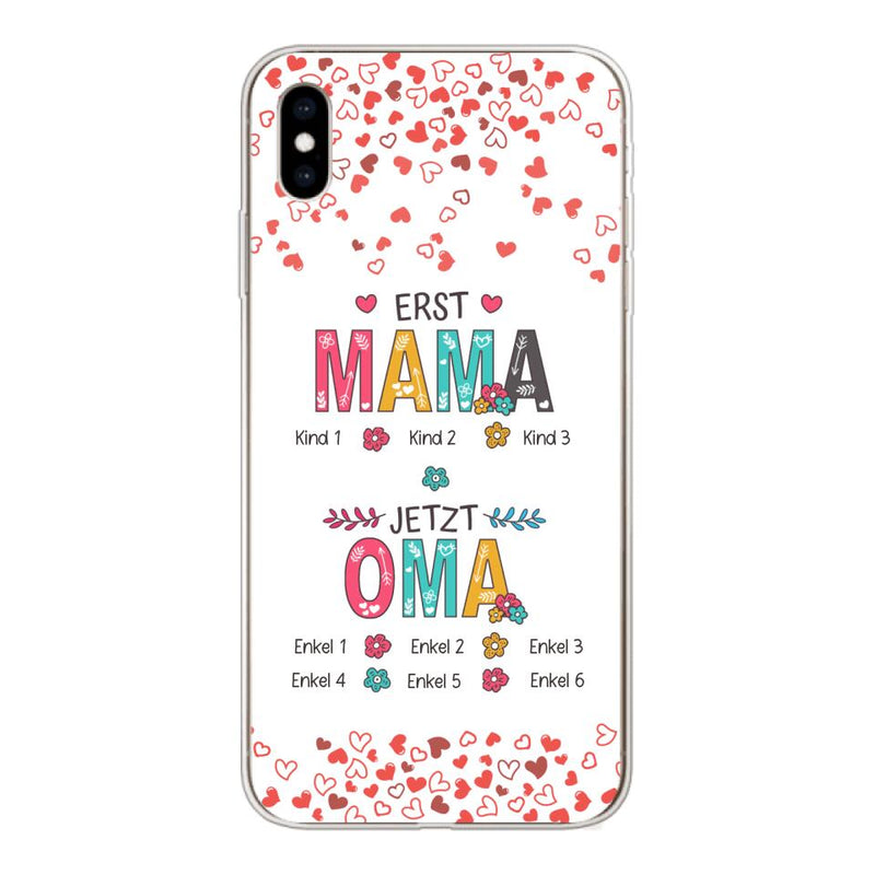 Erst Mama, jetzt Oma - Großeltern-Handyhülle