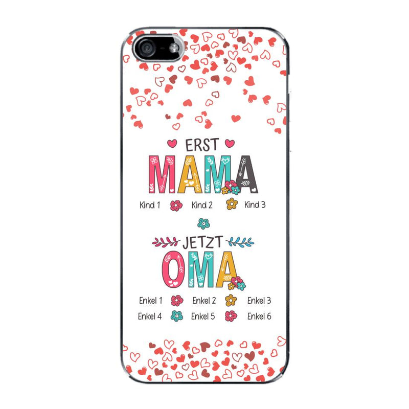 Erst Mama, jetzt Oma - Großeltern-Handyhülle