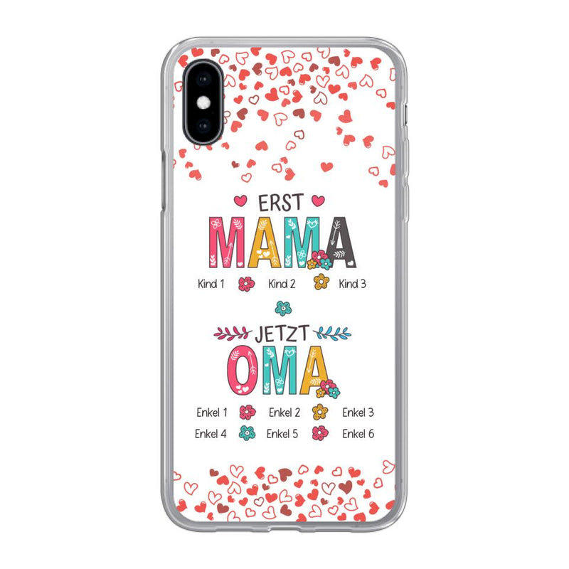 Erst Mama, jetzt Oma - Großeltern-Handyhülle