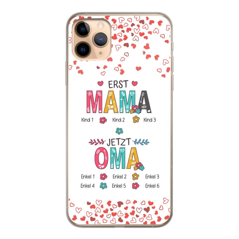 Erst Mama, jetzt Oma - Großeltern-Handyhülle