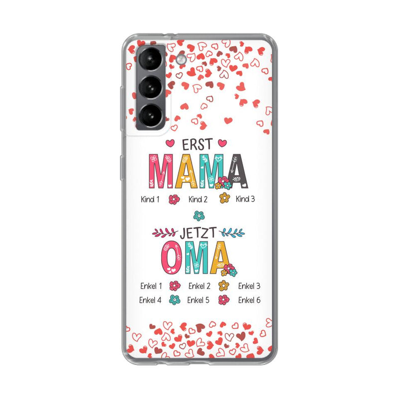Erst Mama, jetzt Oma - Großeltern-Handyhülle