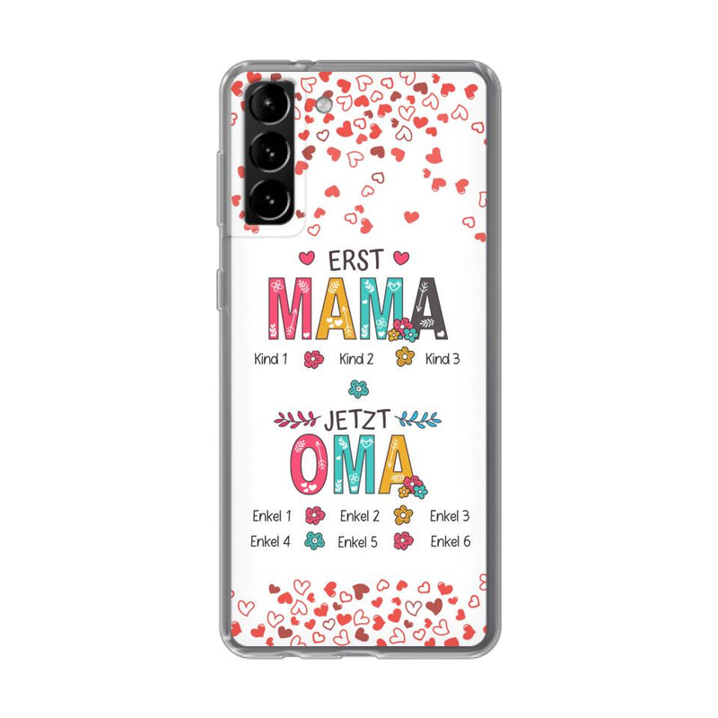Erst Mama, jetzt Oma - Großeltern-Handyhülle