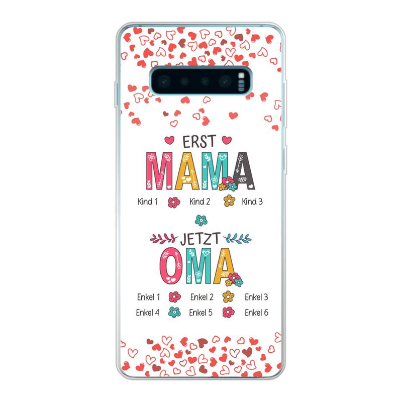 Erst Mama, jetzt Oma - Großeltern-Handyhülle