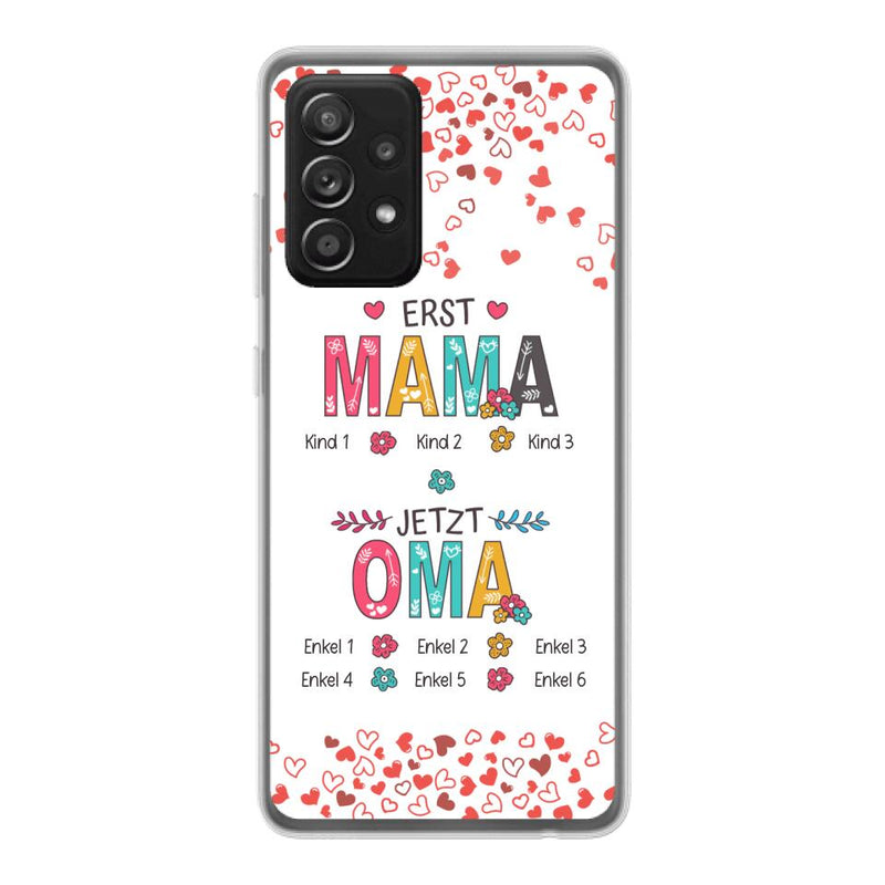 Erst Mama, jetzt Oma - Großeltern-Handyhülle