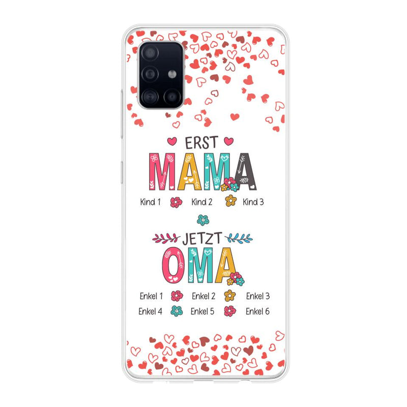 Erst Mama, jetzt Oma - Großeltern-Handyhülle