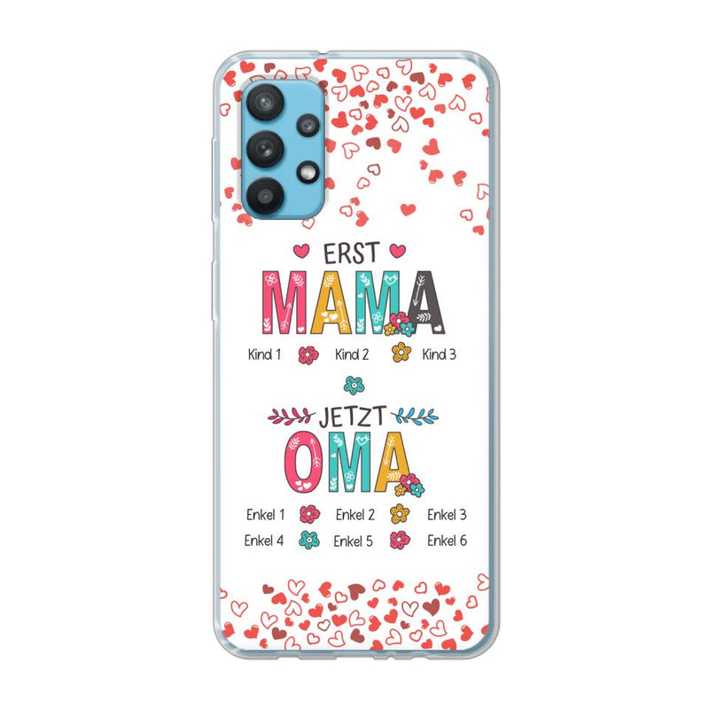 Erst Mama, jetzt Oma - Großeltern-Handyhülle